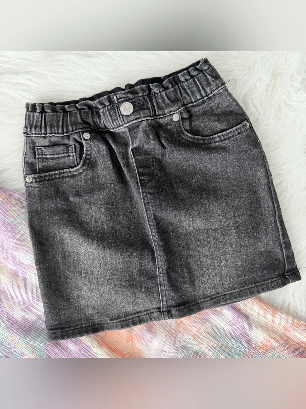 Bundle Girls Maxi Dress + Denim Skirt